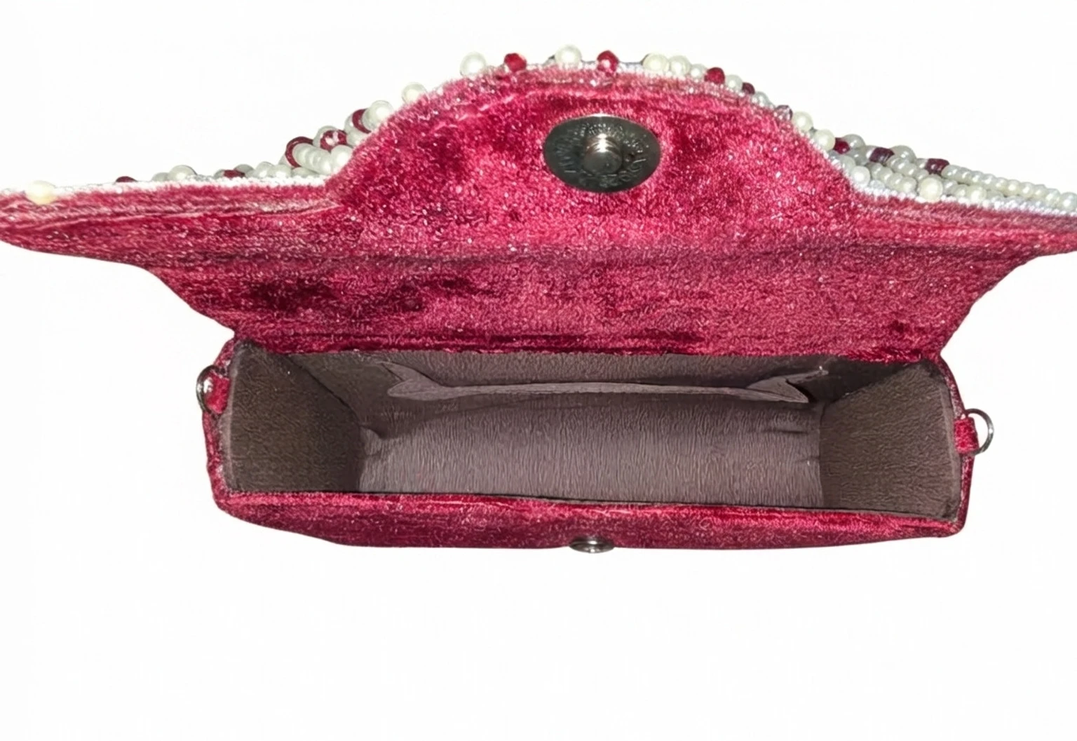 zarikaraft Party Maroon Clutch - Image 2